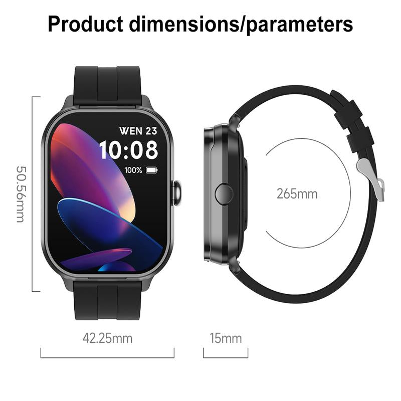 [Local]Smart Watch with Earbuds, Comes with a Silicone Protective Case, Wireless Calling, Music Play, 100+ Sport Modes Calories, Fitness Tracker, Smartwatch for Men Women, Compatible with Android and Iphone,The Best Gift for Family and Friends
