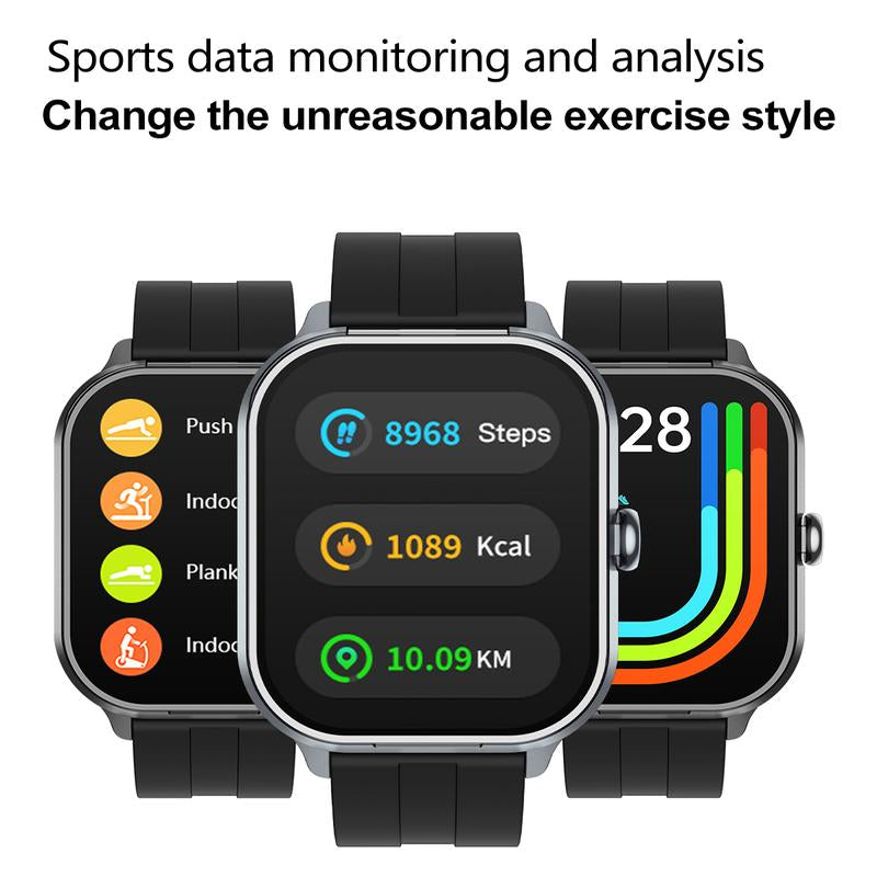 [Local]Smart Watch with Earbuds, Comes with a Silicone Protective Case, Wireless Calling, Music Play, 100+ Sport Modes Calories, Fitness Tracker, Smartwatch for Men Women, Compatible with Android and Iphone,The Best Gift for Family and Friends